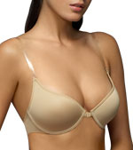 Le Mystere Nu Claire Front Close Low Plunge Bra